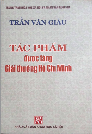 Trần Văn Giàu - Tác phẩm được tặng giải thưởng HCM 