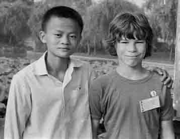 Jack Ma lúc thiếu niên